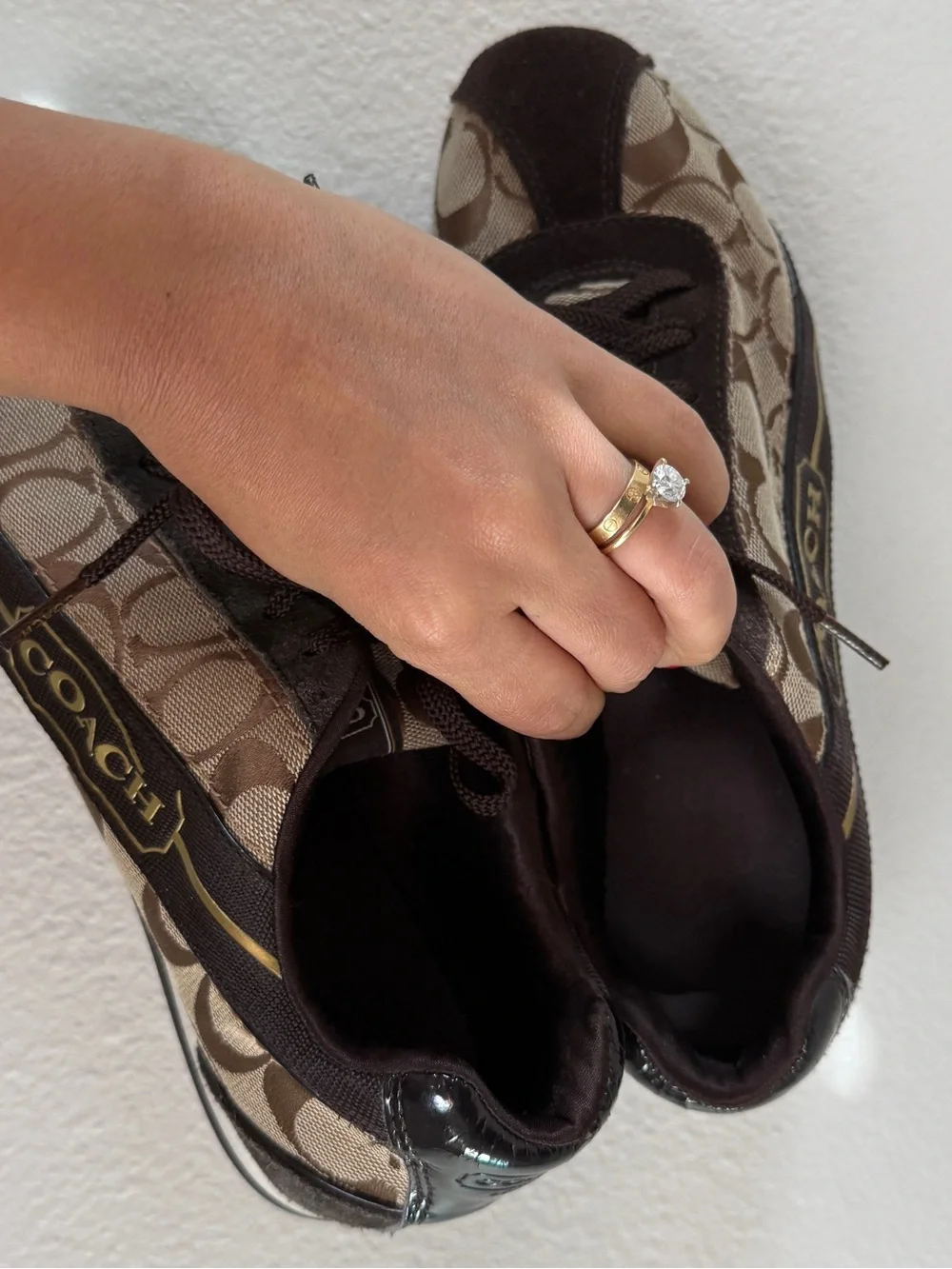 Vintage Coach Hillary Sneakers